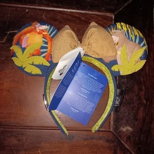 Disney100 Parks Adult Ear Headband: The Jungle Book King Louis Baloo Khan & Kaa